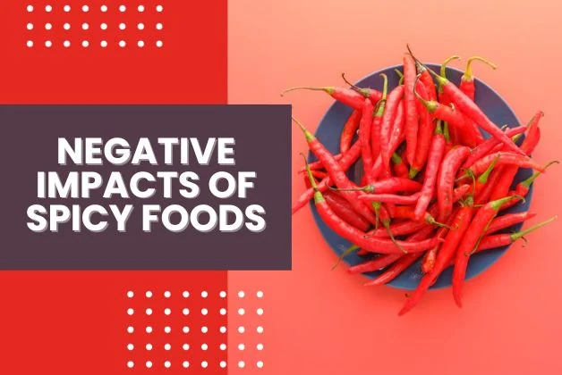 Plate of Red Chillies - Unveiling the Negative Impacts of Spicy Food Craving