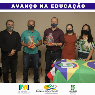 A Prefeitura de Santana do Maranhão recebeu  Diretores do IFMA Instituto Federal do Maranhão