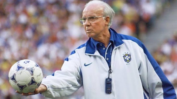 Mario Zagallo, Brazil's four-time World Cup winner, dies at aged 92