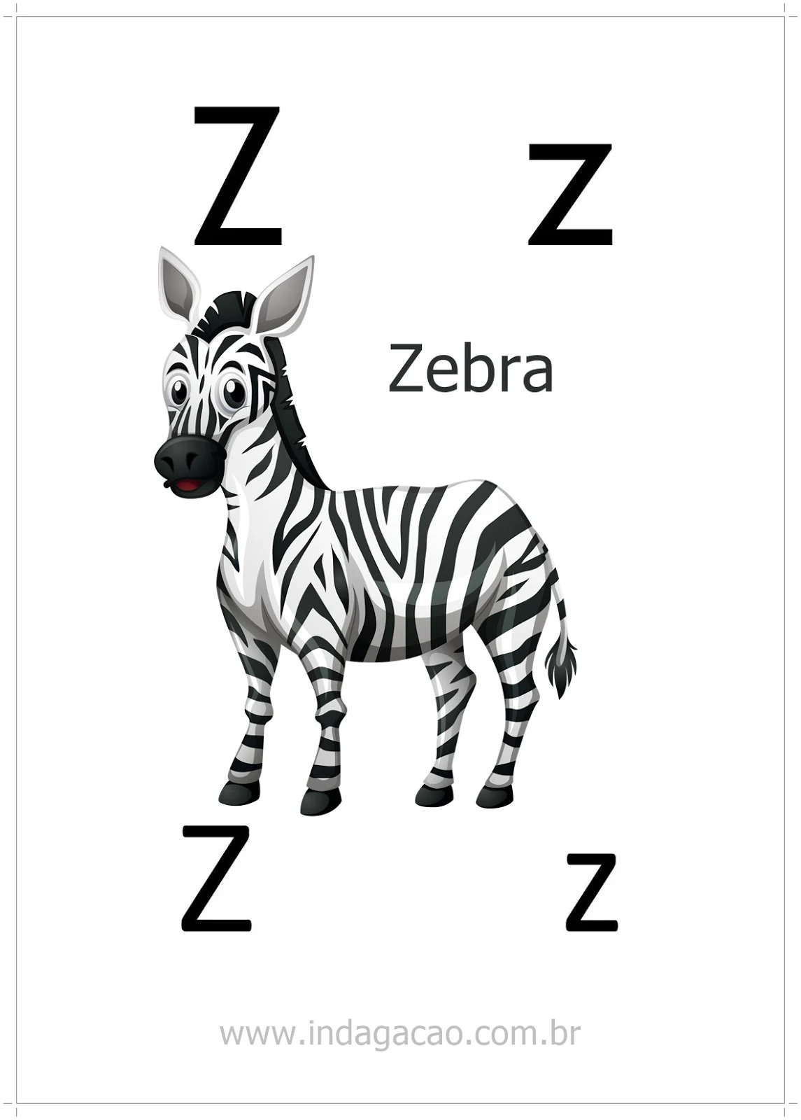 alfabeto-animal-letra-z