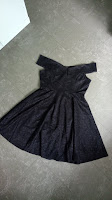 vintage, black dress, robe, lolita, fashion 