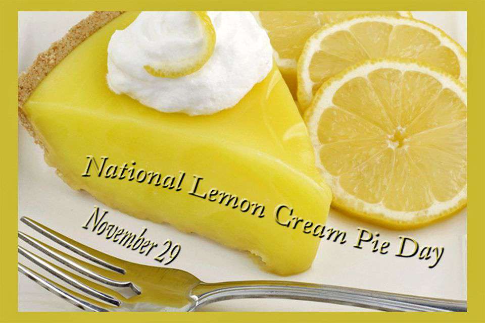 National Lemon Cream Pie Day Wishes for Instagram