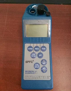 Our conductivity meter.