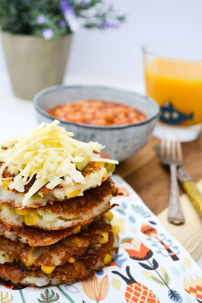 Easy Cheesy Vegetable Potato Cakes