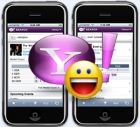 Đổi status Yahoo khi đăng nhập điện thoại