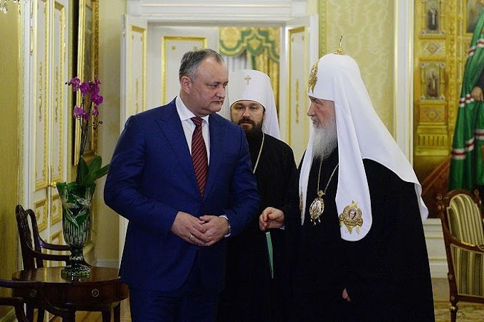 Патријарх Кирил прихватио позив молдавског председника Додона