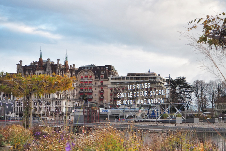 Ville de Lausanne en Suisse