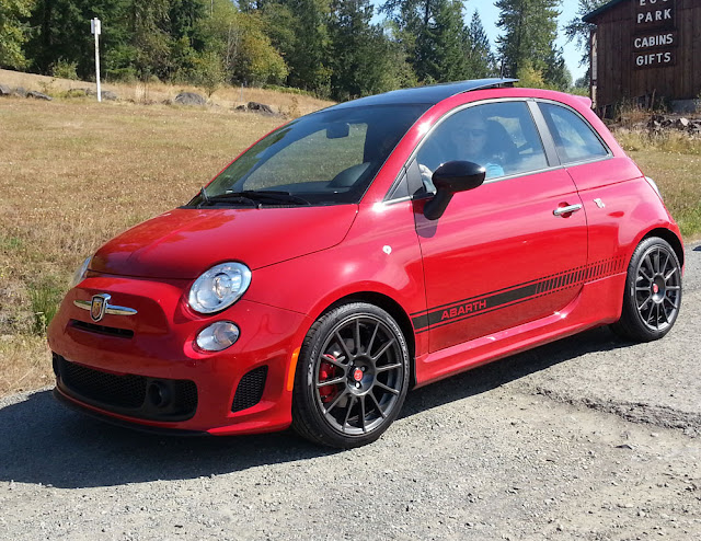 2012 Fiat 500 Abarth front shot