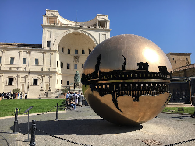 art sphere within a sphere vatican rome