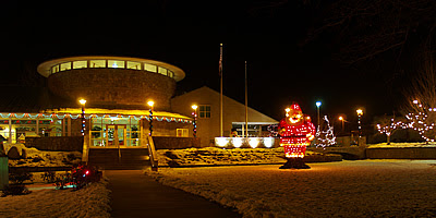 Santa Claus at the East Wenatchee City Hall