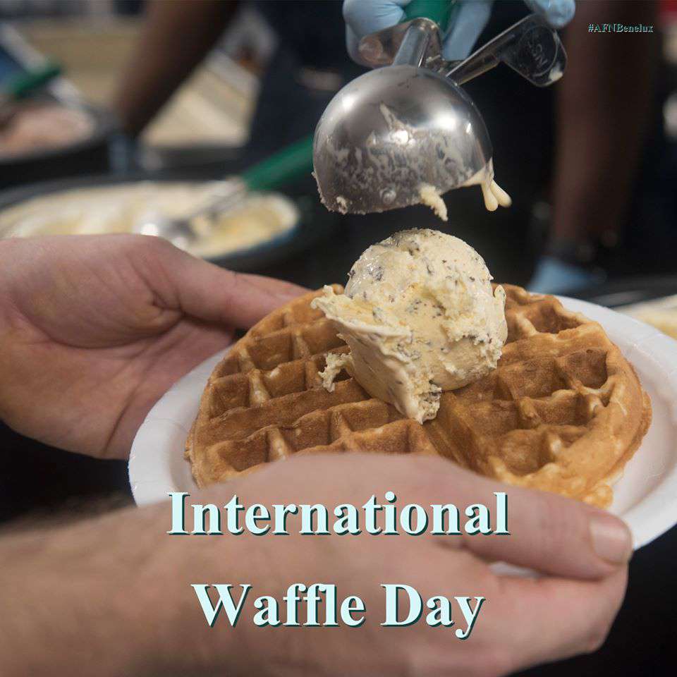 International Waffle Day Wishes