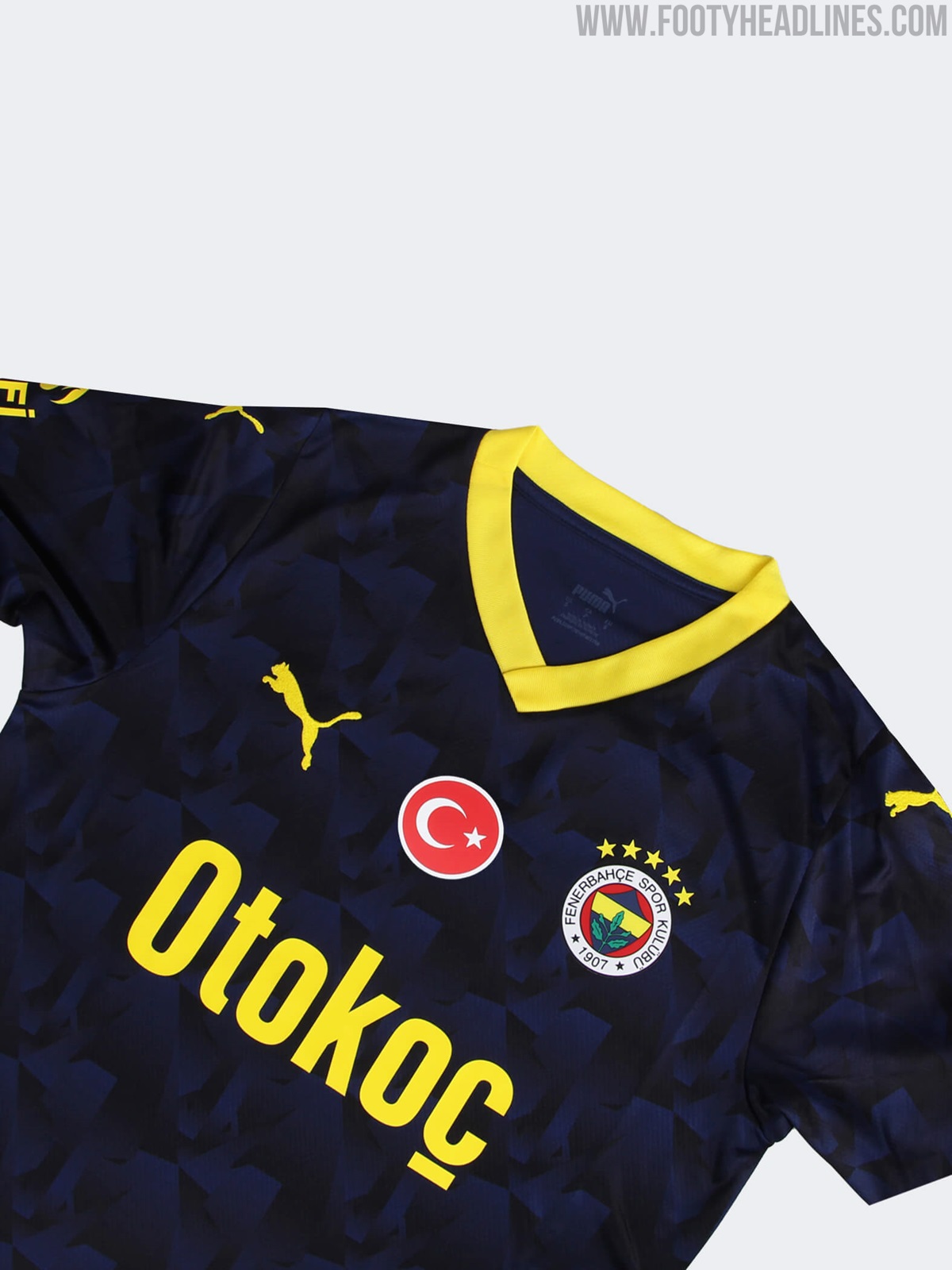 Fenerbahçe S.K. 23/24 Away Jersey Men, blue