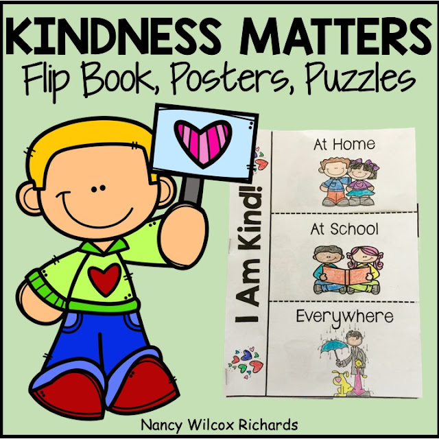 https://www.teacherspayteachers.com/Product/Kindness-Activities-with-Posters-and-Bulletin-Board-Ideas-Kindness-Matters-3040247