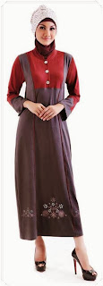 model baju gamis modern