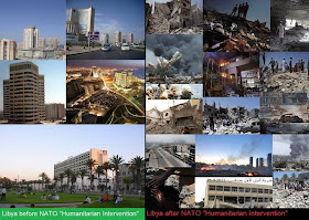 The destruction of Libya