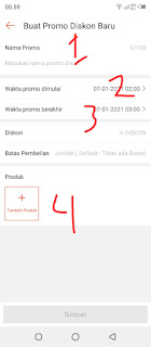 Cara Membuat Harga Coret Shopee Dengan Mudah Melalui Aplikasi di Handphone