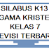 Silabus K13 Pendidikan Agama Kristen Kelas 7 Revisi Terbaru