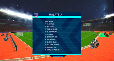 PES 2017 Scoreboard AFF Suzuki Cup 2018 by JAS