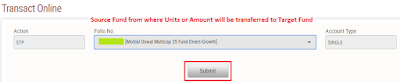 Motilal Oswal Mutual Fund - Start STP