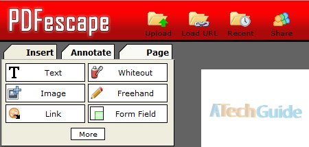 5 Best free online pdf editor - aTechGuide