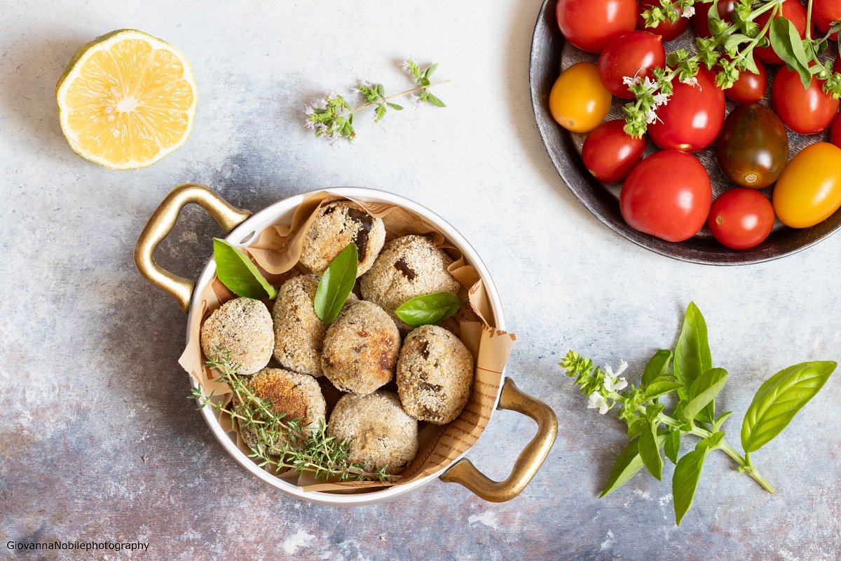 Polpette di melanzane al forno