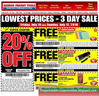 Free Printable Harbor Freight Coupons