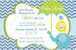 baby shower invitations