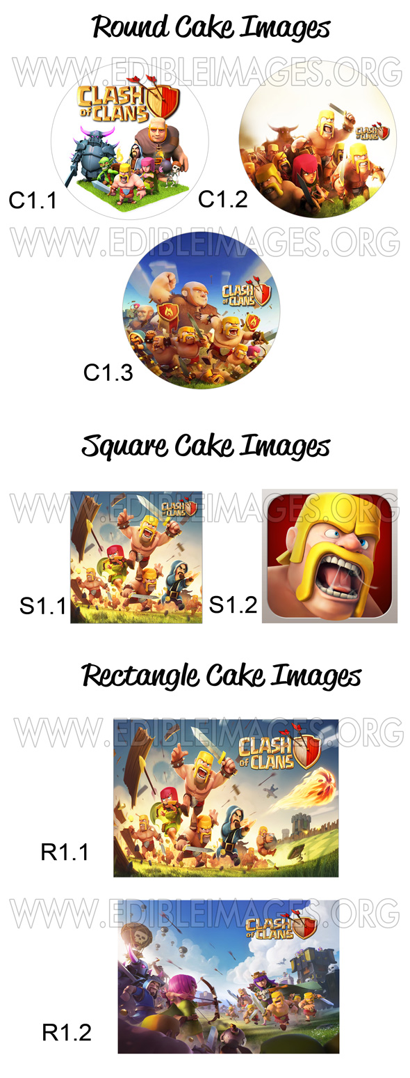 Edible Image Clash Of Clans