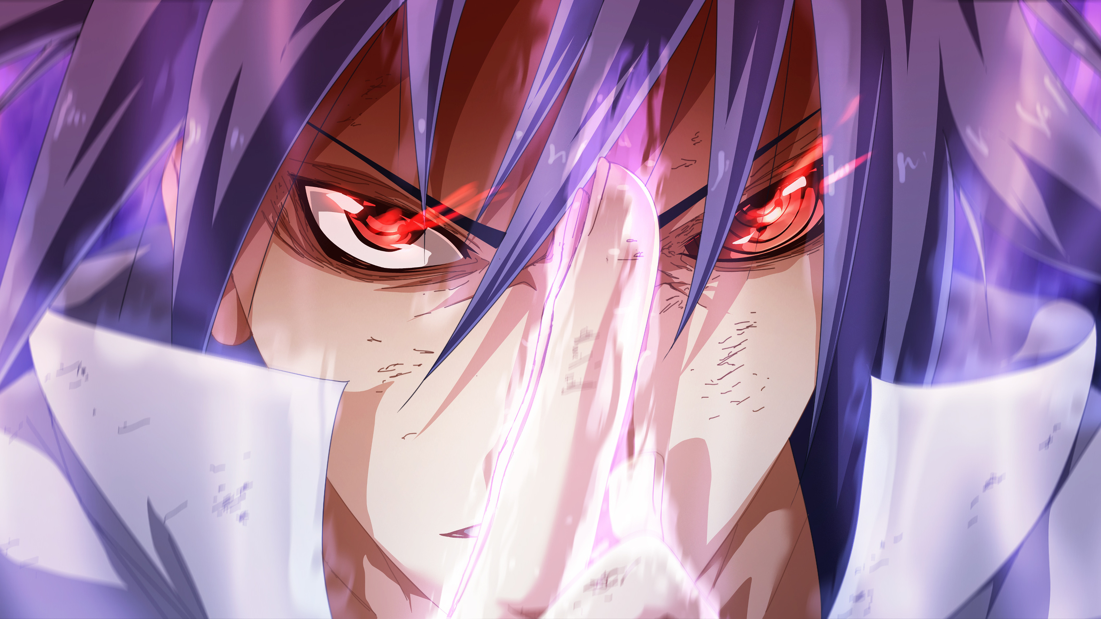 Sasuke, Sharingan, Rinnegan, 4K, #26 Wallpaper