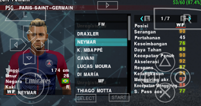 PES Jogres V3 2018 ISO PPSSPP Android Free Download Terbaru Gratis Full Transfer