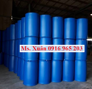 Bán thùng phuy nhựa 220 lít nắp kín