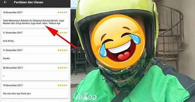 Niatnya Bersikap Ramah dan Hibur Pelanggan, Driver Gojek 