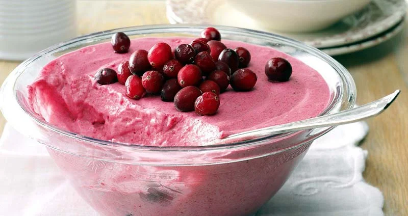 Fluffy Cranberry Delight