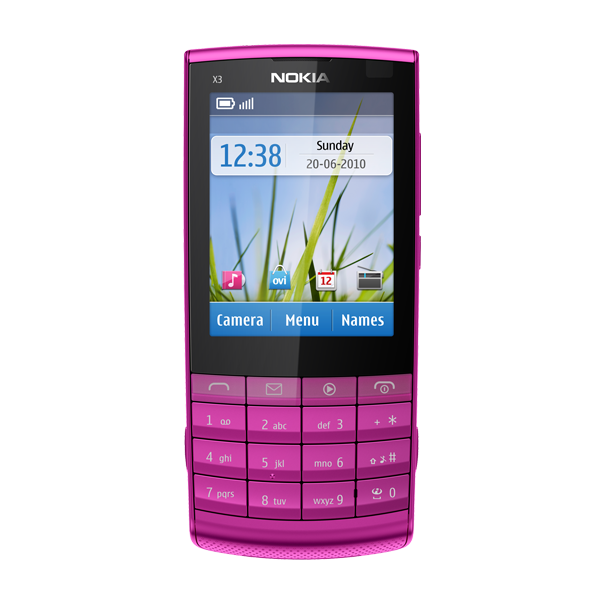 Make way for the pink Nokia X3