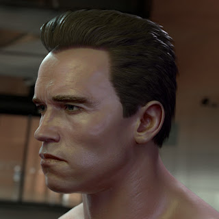 Arnold Schwarzenegger head 3D model