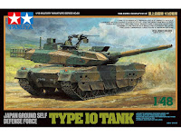 Tamiya 1/48 JGSDF TYPE 10 TANK (32588) English Color Guide & Paint Conversion Chart　