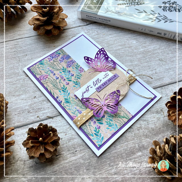 Perennial Lavender Stampin Up card ideas