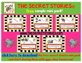 FREE Secret Stories® Phonics Mini-Poster Sampler Pack