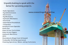  Urgently looking to speak with the below for upcoming projects.