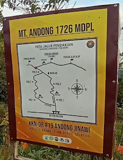 Rute Gunung Andong Magelang