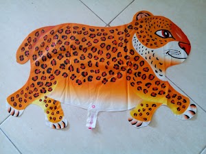 Balon Foil Character Macan Tutul