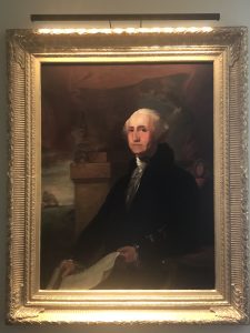 portrait of George Washington painted around 1800