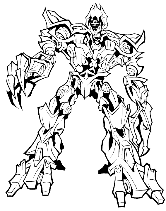 Transformers Coloring Pages