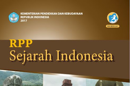 RPP Sejarah Indonesia Kelas X SMA Kurikulum 2013 Revisi 2017