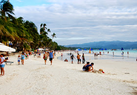 Beautiful White Beach Boracay Philippines Beautiful White Beach Boracay Philippines