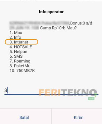  dari hari ke hari kartu ini terus bertambah 3 Cara Memperpanjang Masa Aktif Kartu 3