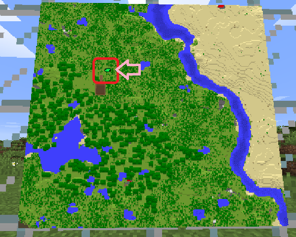 マイクラ 地図を額縁に入れて飾ってみた ゲーム備忘録 マイクラ 地図を額縁に入れて飾ってみた ゲーム備忘録
