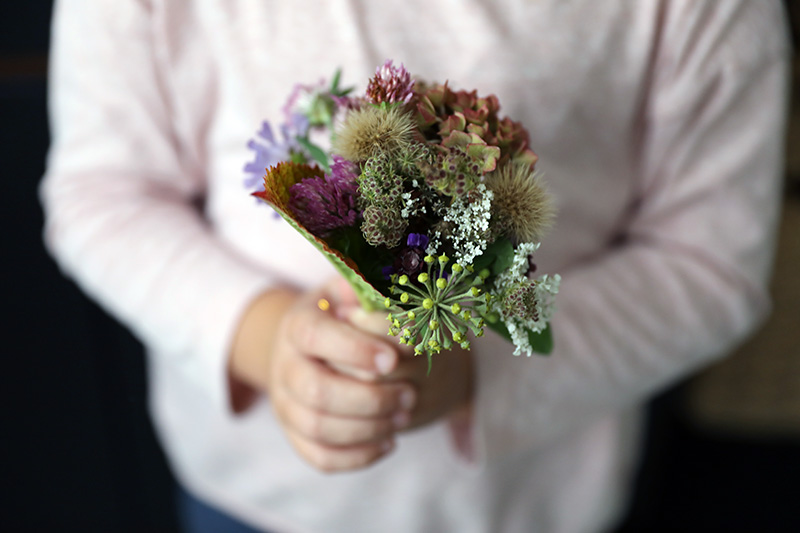 Bouquet de fleurs plein de couleurs