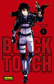 "Black Torch" de Tsuyoshi Takaki - Norma Editorial