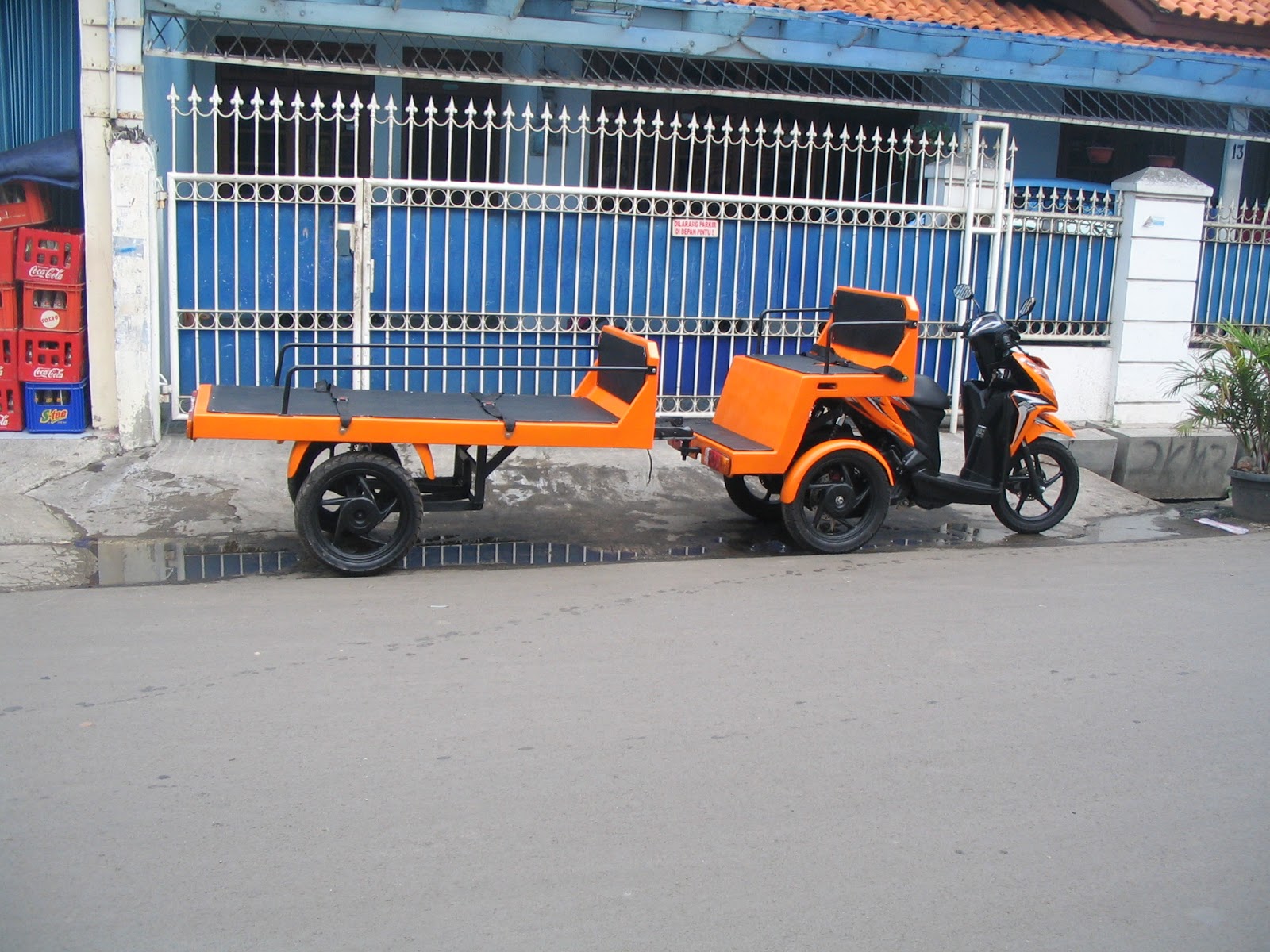 Koleksi Ide Modifikasi Motor Untuk Angkutan Barang Terupdate